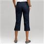 5 Pocket Cuffed Capri (Plus), Rinse Wash New, small