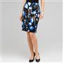 Slim Floral Skirt, , small